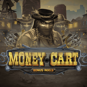 Logo for Money Cart, a high-paying online slot